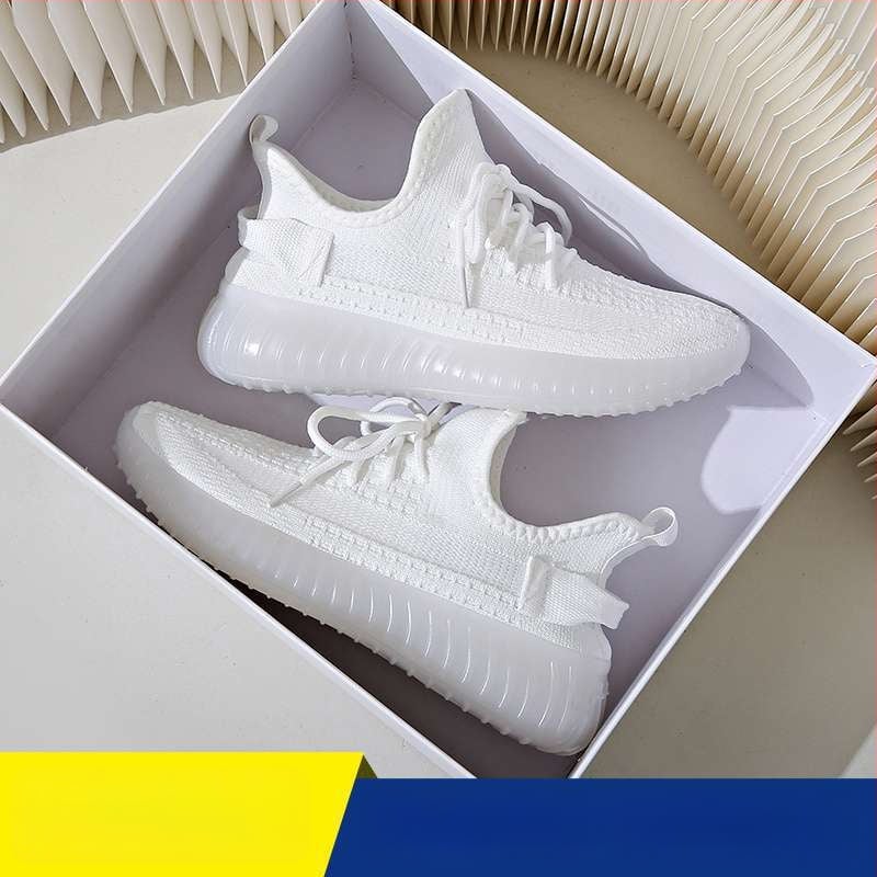 Γυναικεία casual παπούτσια για βόλτες: ελαφριά, διαπνέοντα, άνω μέρος από ελαστικό ύφασμα, μεσαίο ύψος, κορδόνια