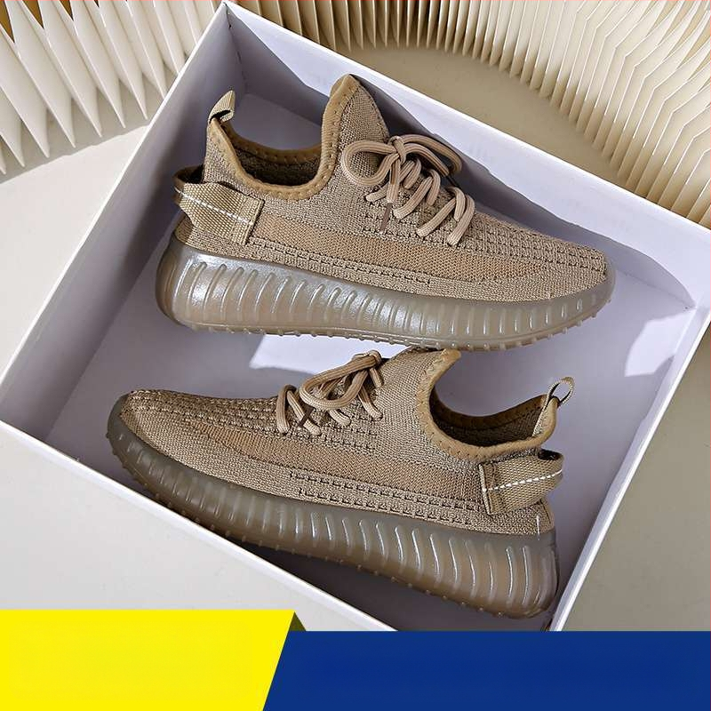 Γυναικεία casual παπούτσια για βόλτες: ελαφριά, διαπνέοντα, άνω μέρος από ελαστικό ύφασμα, μεσαίο ύψος, κορδόνια