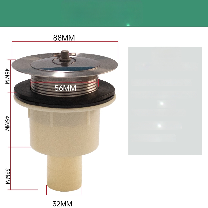 Univerzálny odtokový set pre mop drez a rôzne umývadlá, odtoková trubka typu P, CE certifikát, univerzálny súbor príslušenstva