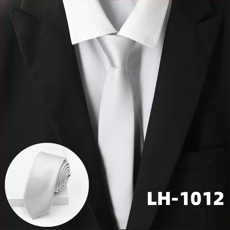 Γραβάτα για άνδρες, ζακάρτ ύφανση με ρίγες, στυλ βέλους, επένδυση πολυεστέρας