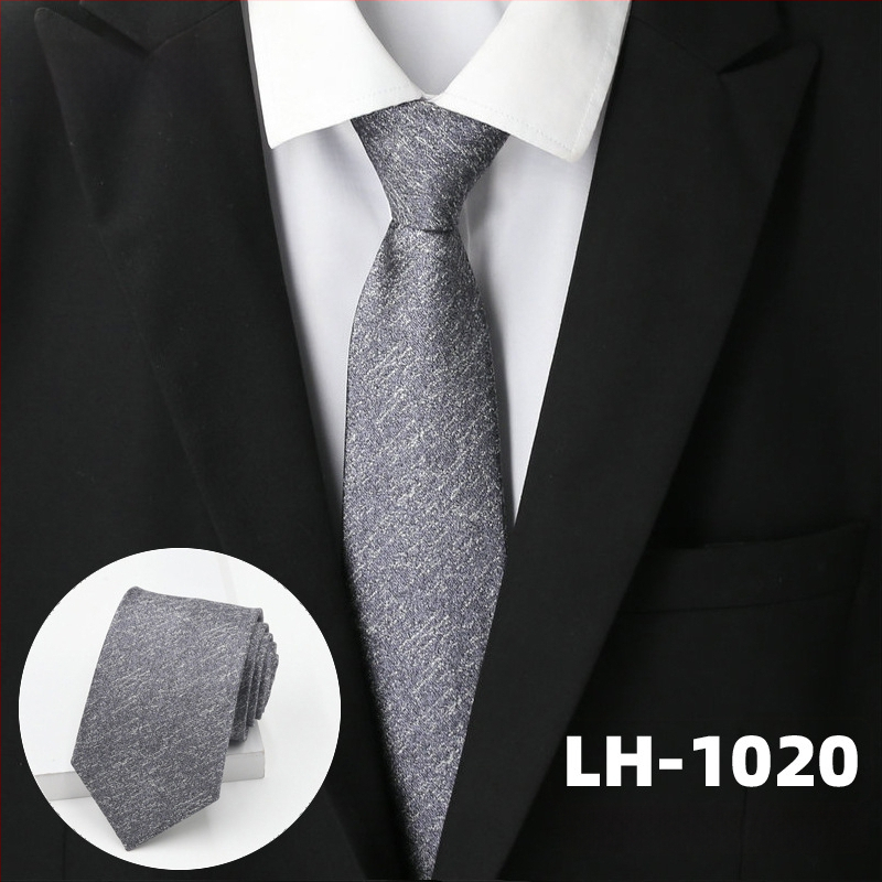 Γραβάτα για άνδρες, ζακάρτ ύφανση με ρίγες, στυλ βέλους, επένδυση πολυεστέρας