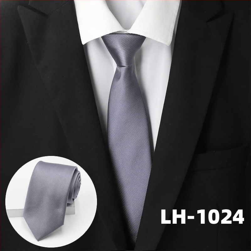 Γραβάτα για άνδρες, ζακάρτ ύφανση με ρίγες, στυλ βέλους, επένδυση πολυεστέρας