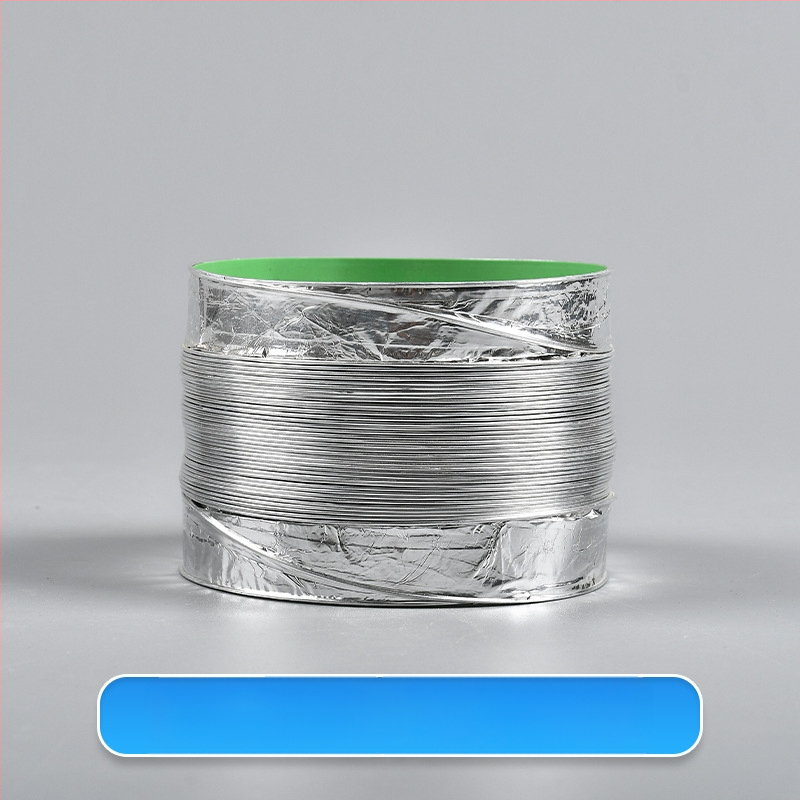 Телескопична двупластова дебела вентилационна тръба с алуминиево фолио за кухня и баня