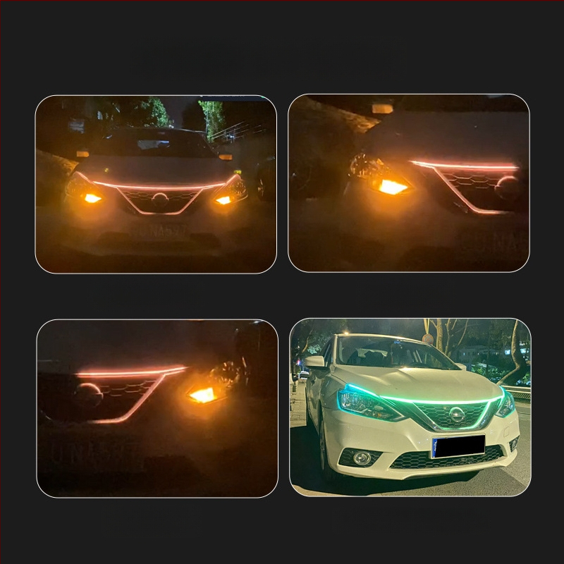 Lumini de zi pentru capotă universale | Model: Universal hood daytime running lights; Compatibilitate: Universal; Potrivire: fabrică originală; Brand: Not yingman