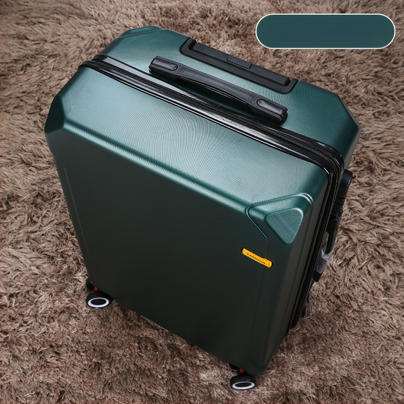 Τροχήλατη βαλίτσα ταξιδιού με USB θύρα και αντικλοπή, αποσπώμενοι τροχοί, άνοιγμα με αλουμινένιο πλαίσιο, λουκέτο, βάρος 2,5 kg