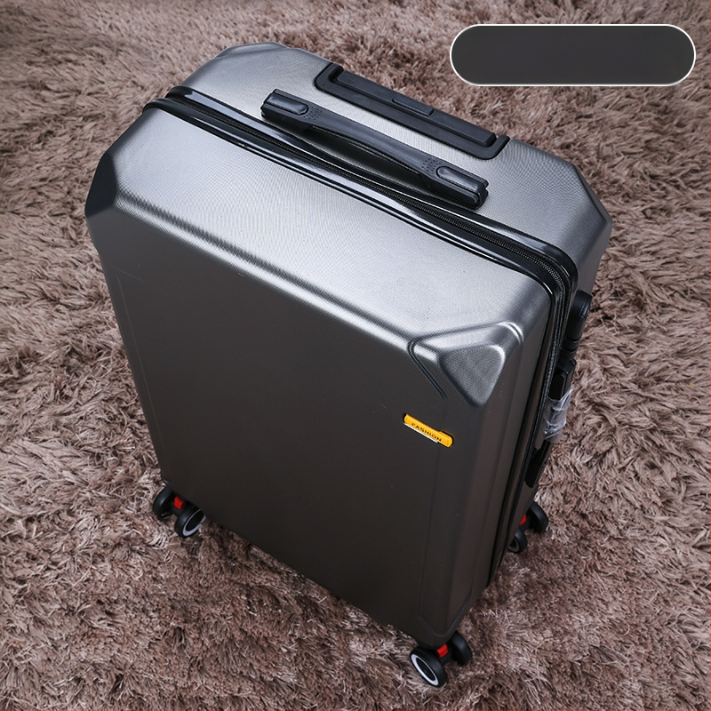 Τροχήλατη βαλίτσα ταξιδιού με USB θύρα και αντικλοπή, αποσπώμενοι τροχοί, άνοιγμα με αλουμινένιο πλαίσιο, λουκέτο, βάρος 2,5 kg