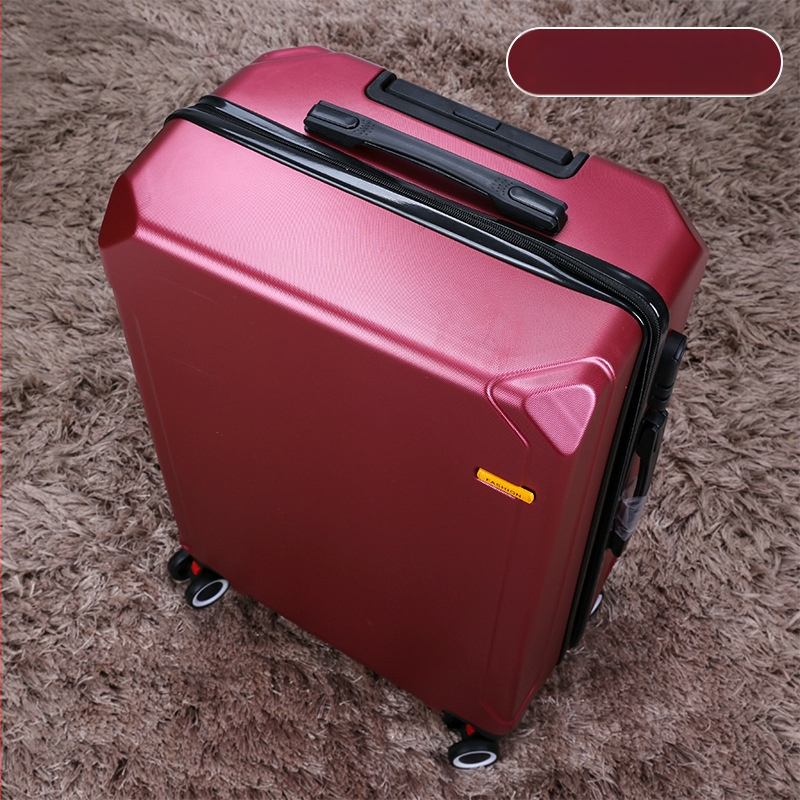 Τροχήλατη βαλίτσα ταξιδιού με USB θύρα και αντικλοπή, αποσπώμενοι τροχοί, άνοιγμα με αλουμινένιο πλαίσιο, λουκέτο, βάρος 2,5 kg