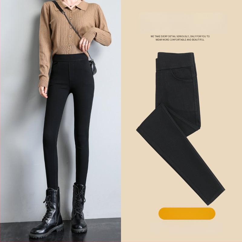 Γυναικείοι κολάν με ψηλή μέση, εφαρμοστό στυλ, μήκος 3/4, μονόχρωμο, 80–90% βισκόζη με <30% σπαντέξ, μεσαίας πυκνότητας, υψηλή ελαστικότητα