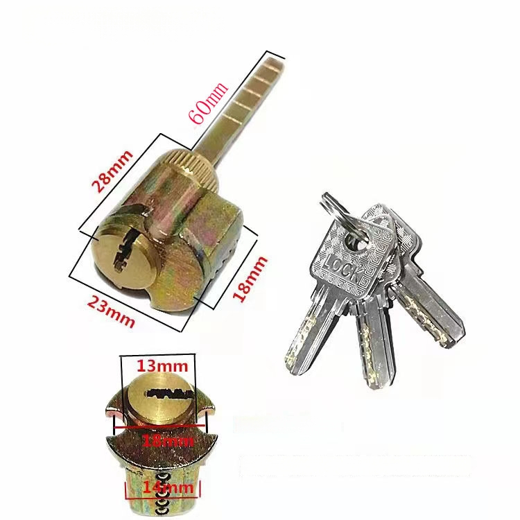 Цилиндър за заключване за интериорни врати, мед/цинк, Ju jia, модерен минималистичен стил