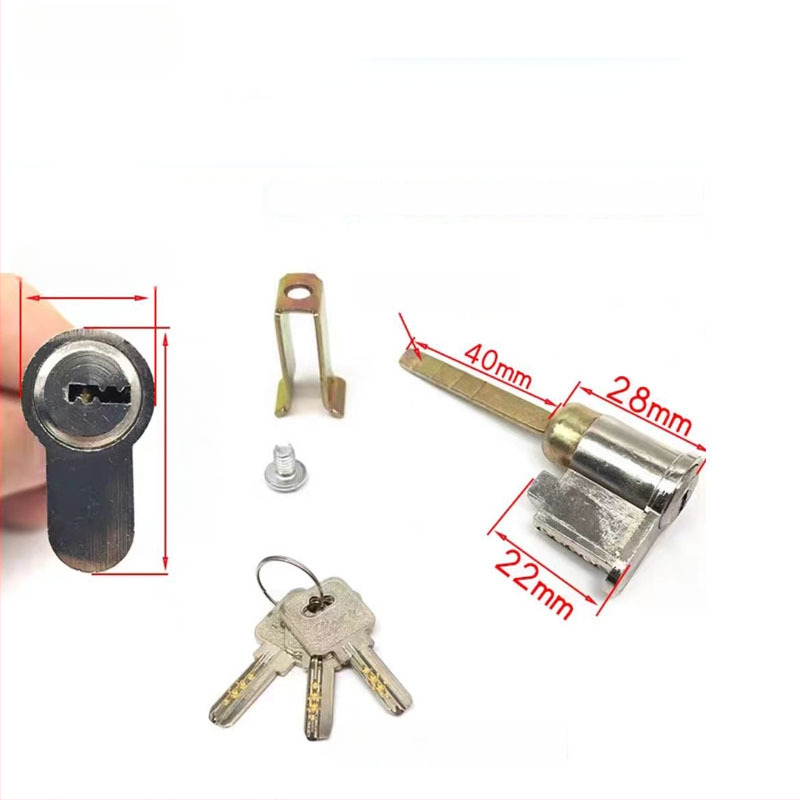 Цилиндър за заключване за интериорни врати, мед/цинк, Ju jia, модерен минималистичен стил