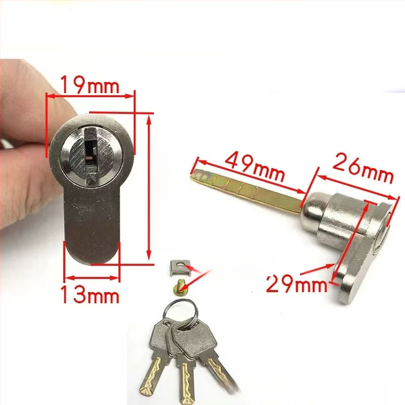 Цилиндър за заключване за интериорни врати, мед/цинк, Ju jia, модерен минималистичен стил