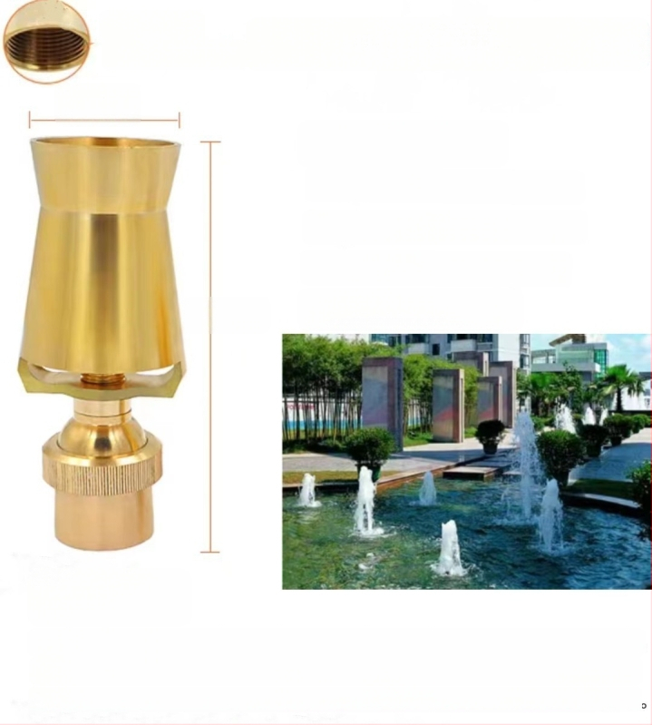 Медна фонтанна дюза за езера, дворове и паркове — Morning Beauty