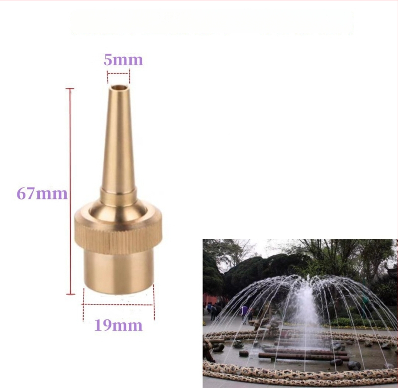 Медна фонтанна дюза за езера, дворове и паркове — Morning Beauty