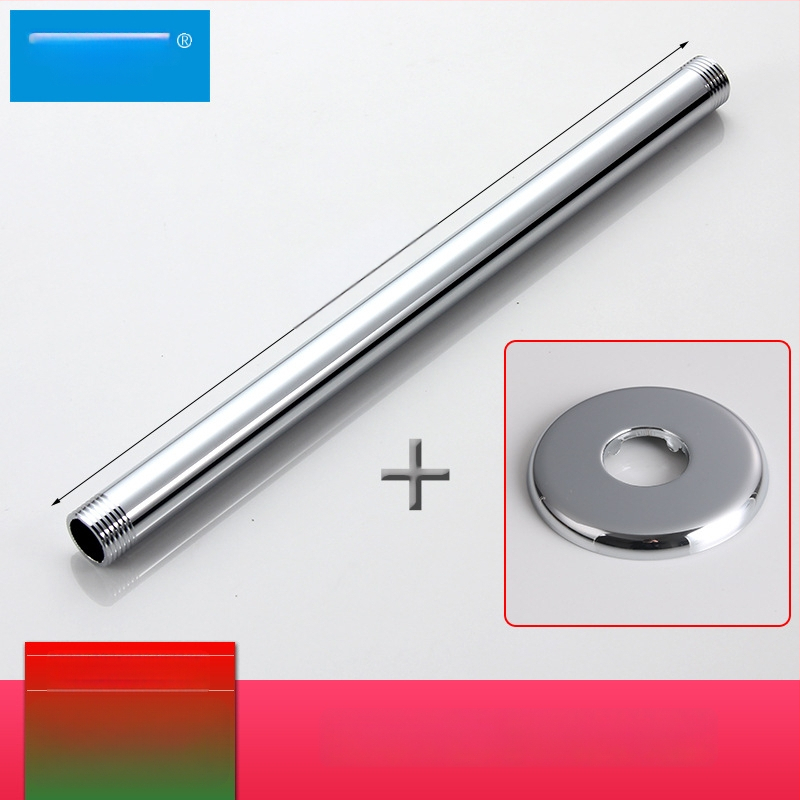 Skrytý sprchový rameno do steny s horným prskaním, kruhový z 304 nerezovej ocele, model SKD1223