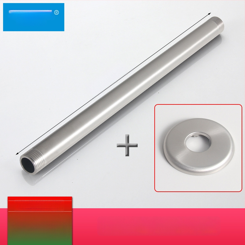 Skrytý sprchový rameno do steny s horným prskaním, kruhový z 304 nerezovej ocele, model SKD1223