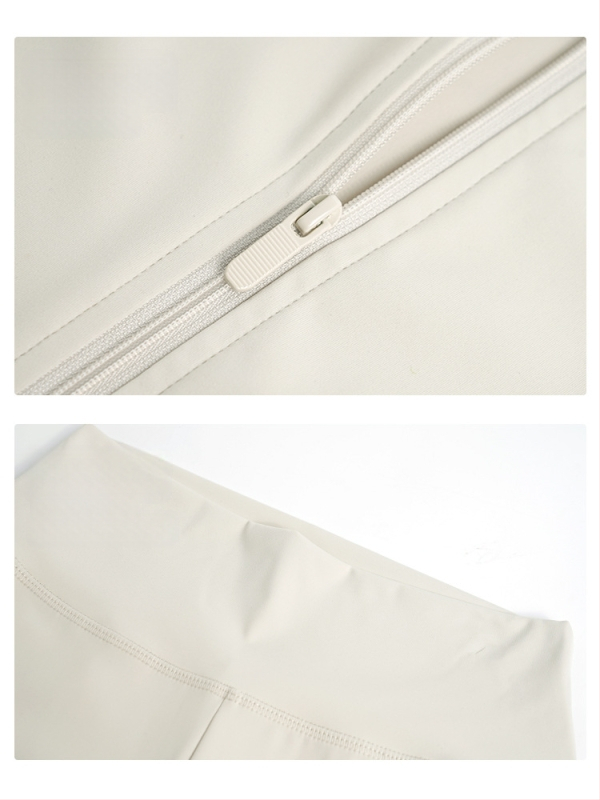 Modern táncruha készlet: hosszú ujjú, magas elasztikusságú felső, balett edzőkabát és tornász leotard; téli, tavaszi és őszi szezonokra; felnőtt női; poliészter/nylon anyag; bélés Modal 22% spandex