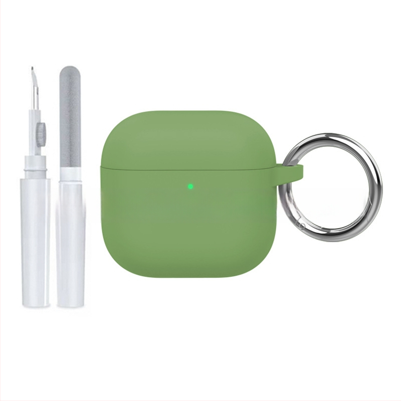 Θήκη σιλικόνης για AirPods 4, καθολική, πλήρης προστασία, χύτευση με έγχυση