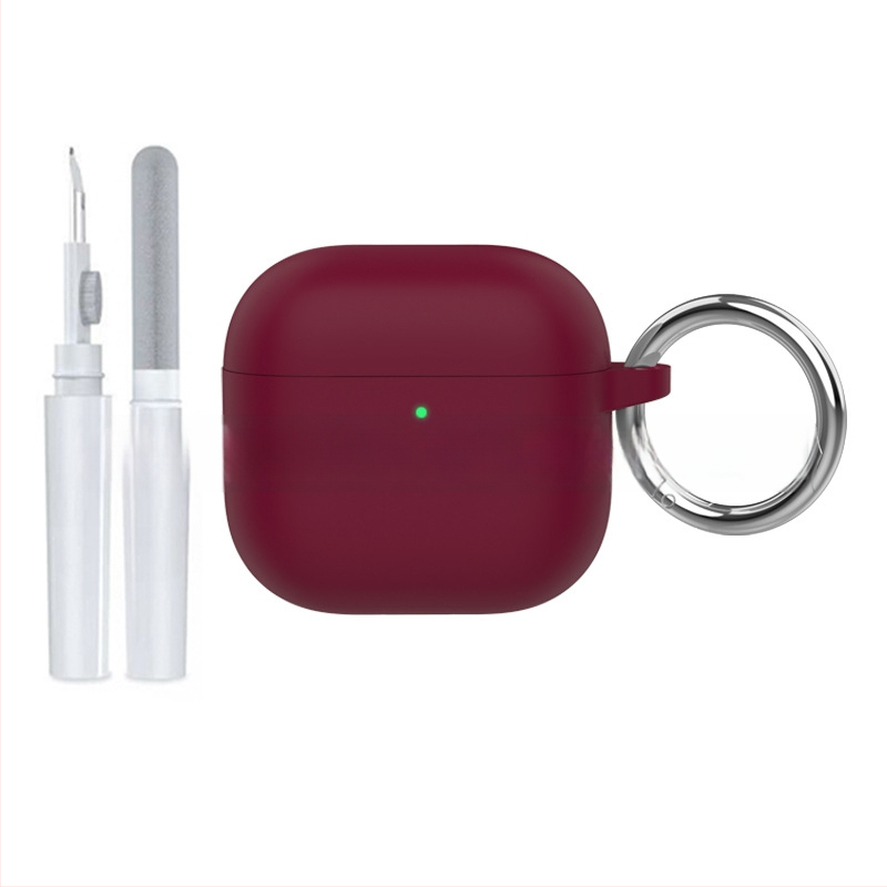 Θήκη σιλικόνης για AirPods 4, καθολική, πλήρης προστασία, χύτευση με έγχυση