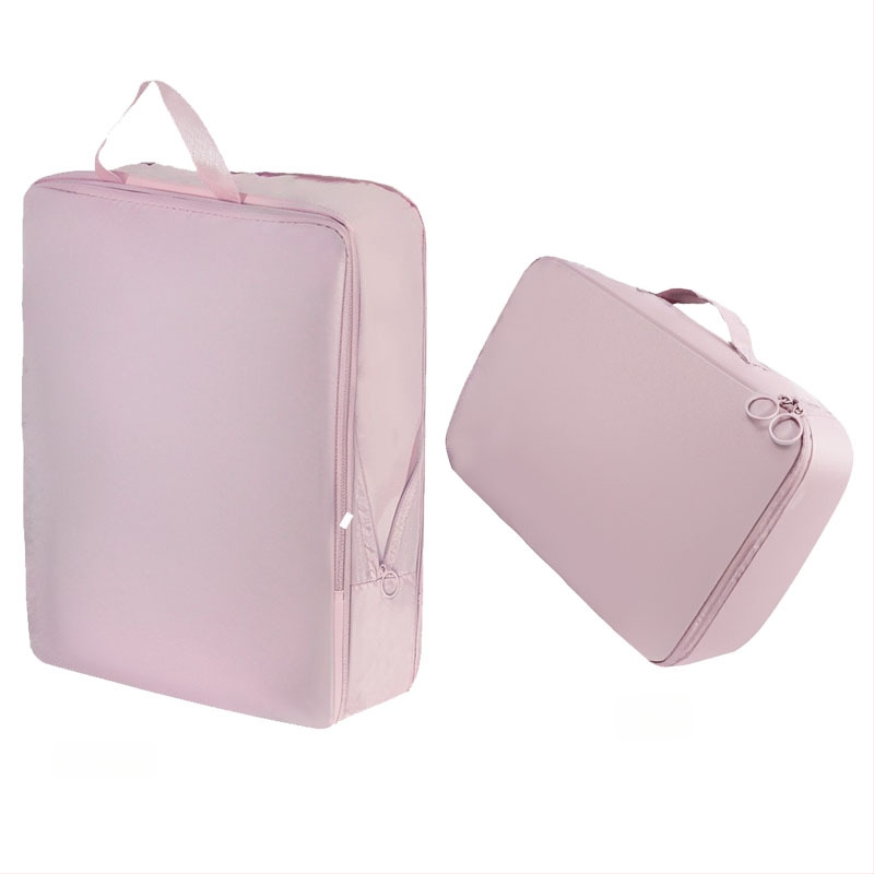 Utazási tárolótáska ruháknak, hordozható utazási szervező, bővíthető, vízálló, nagy kapacitású, hét részes készlet