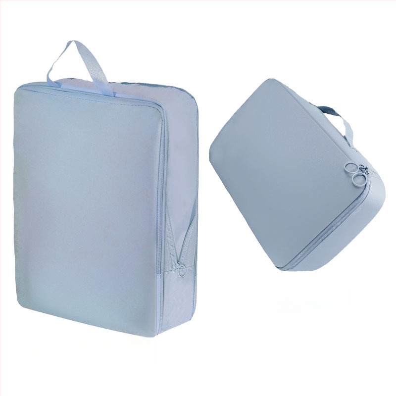 Utazási tárolótáska ruháknak, hordozható utazási szervező, bővíthető, vízálló, nagy kapacitású, hét részes készlet