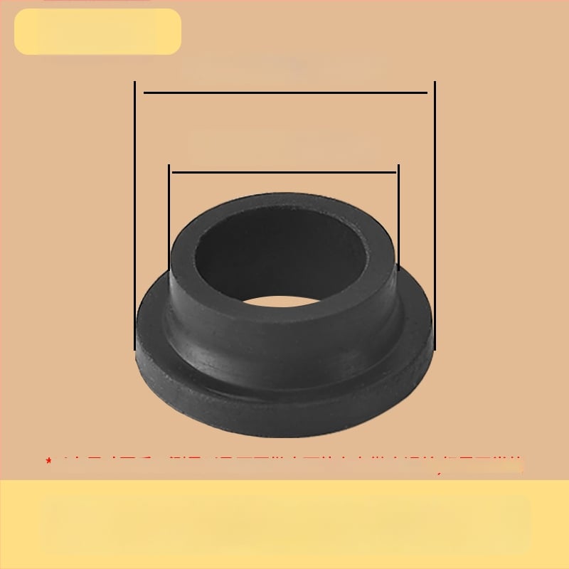 Σετ στεγανοποιητικών ελαστικών δαχτυλιδιών για μίξερ ντους, 6 τεμάχια, καουτσούκ, για κρύο και ζεστό νερό, μοντέρνο μινιμαλιστικό στυλ