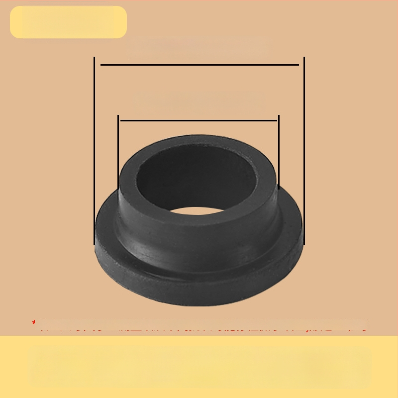 Σετ στεγανοποιητικών ελαστικών δαχτυλιδιών για μίξερ ντους, 6 τεμάχια, καουτσούκ, για κρύο και ζεστό νερό, μοντέρνο μινιμαλιστικό στυλ