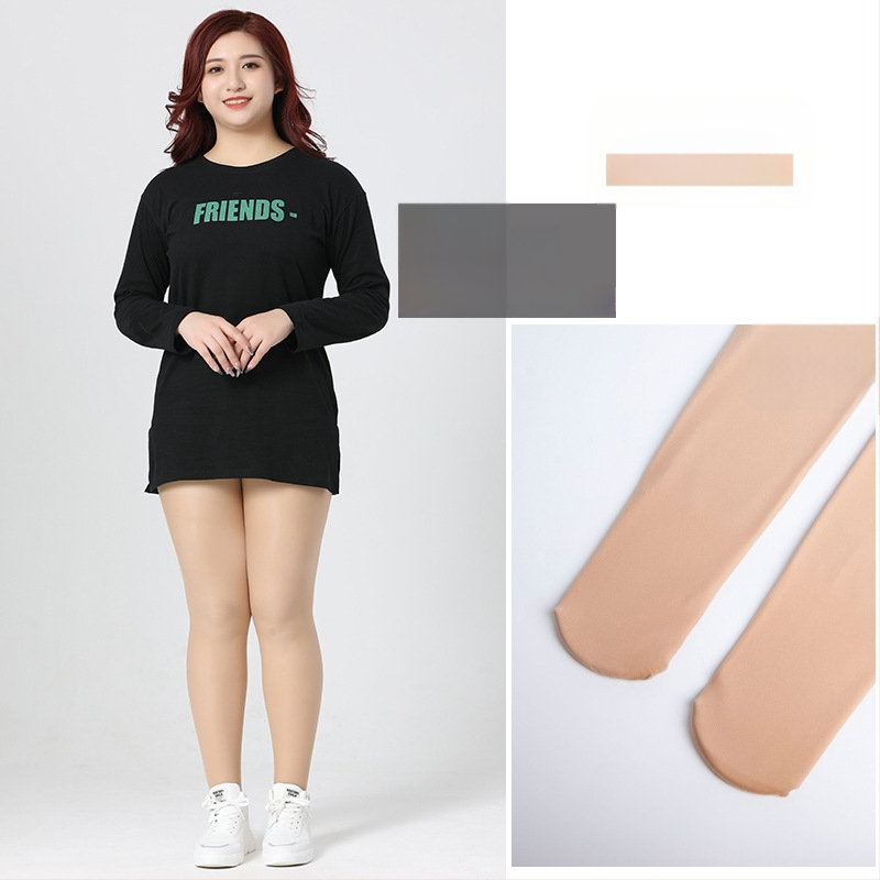 Nylon harisnya, egységes minta, bikini kivágás, vastagított, szexi stílus