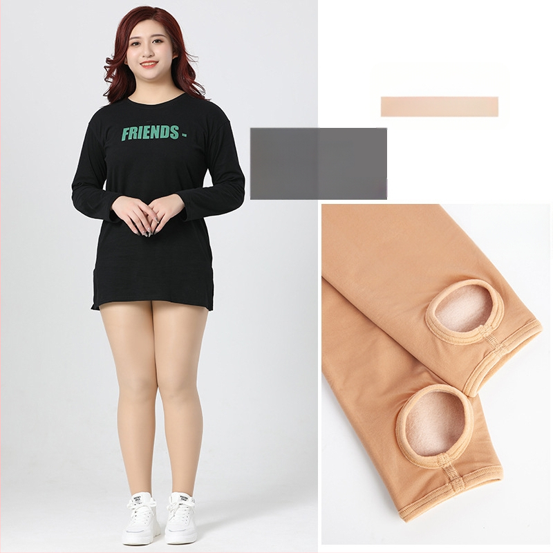 Nylon harisnya, egységes minta, bikini kivágás, vastagított, szexi stílus