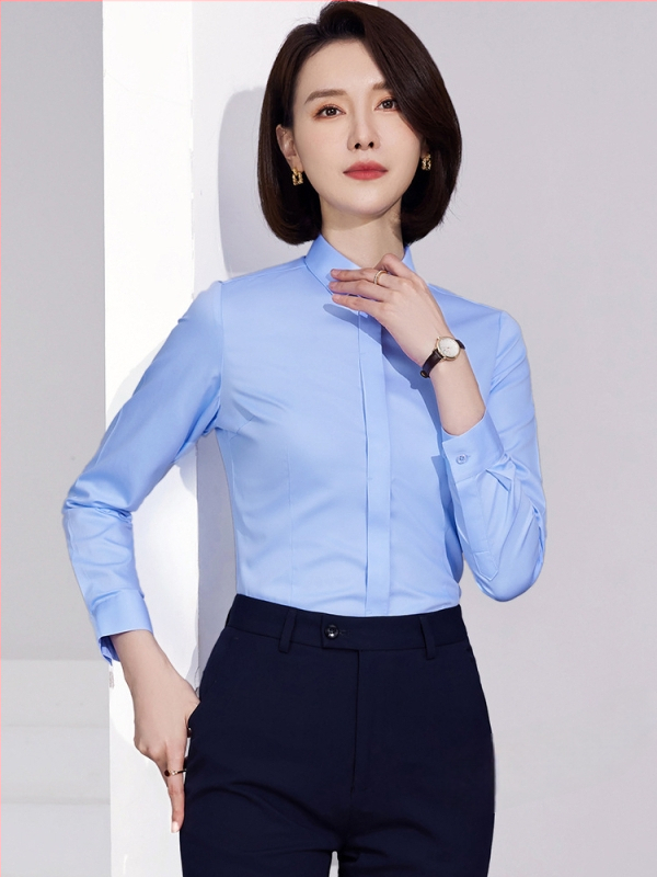 Muška plava košulja od 100% pamuka, dugi rukav, slim fit, poslovni formalni stil