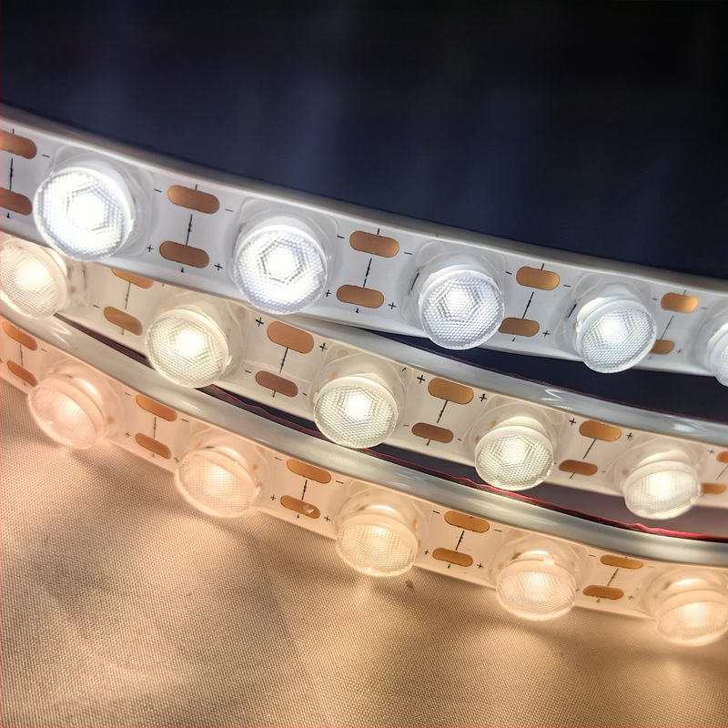 LED fleksibilna svjetlosna traka za pranje fasade, 24V, 48 LED/m, 3030, CRI 90, 18W, 30° snop, dimmabilna, za fasade, pejzažno osvjetljenje i reklame