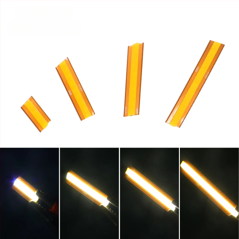 COB LED traka za ormariće i izložbene police, reže se po duljini, samoljepljiva, sigurno mekano svjetlo za oči, 12-24V, 8 W/m, CRI 90