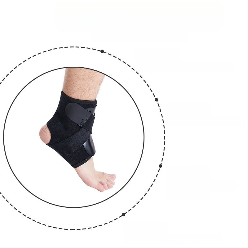 Prozračan gležni pojas za trčanje i fitness – topao, podrška protiv uganuća, čvrsta fiksacija