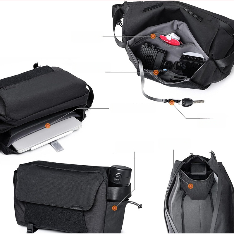 Εύκολη καθημερινή τσάντα crossbody για κάμερες χωρίς καθρέφτη με χώρο αποθήκευσης, Canon/Fuji, πολυλειτουργική τσάντα ώμου