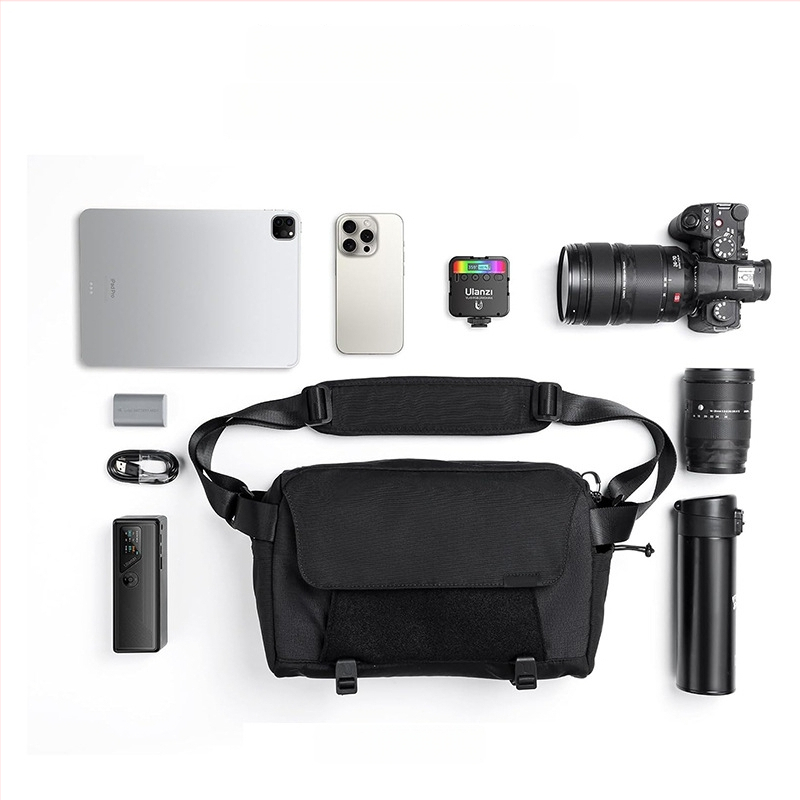 Εύκολη καθημερινή τσάντα crossbody για κάμερες χωρίς καθρέφτη με χώρο αποθήκευσης, Canon/Fuji, πολυλειτουργική τσάντα ώμου