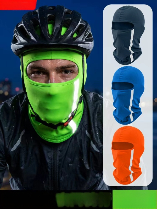 Unisex nákrčník na motocykel s rýchloschnúcim materiálom, UV ochrana a reflexná páska