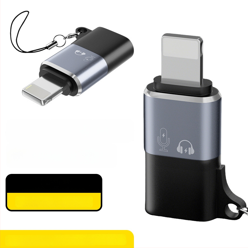 OTG Type-C adapter za slušalice s bežičnim mikrofonom za Apple uređaje