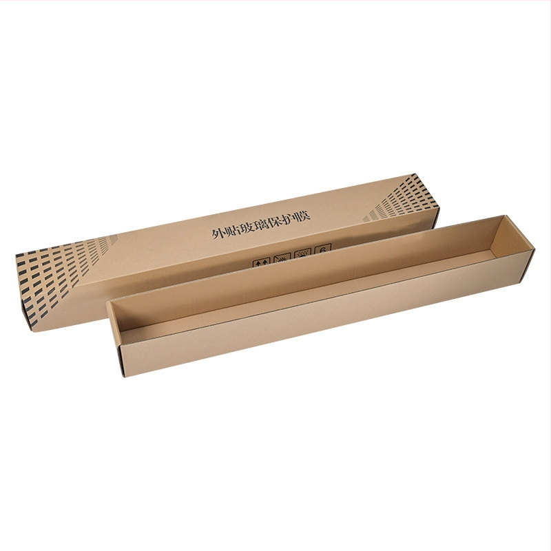 Cutie personalizată din carton ondulat cu cinci straturi pentru ambalarea filmului de protecție pentru sticlă