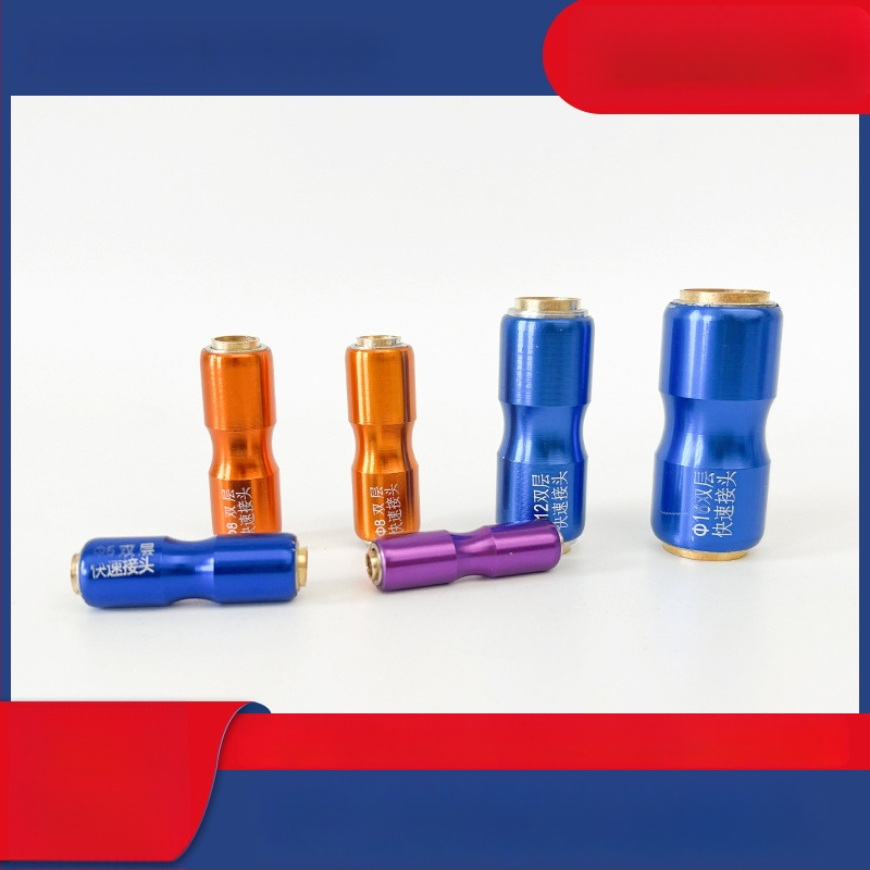 Conector rapid pentru conductă de aer de camion Fengke, cu dublu strat, rezistent la explozie, 4-16 mm, presiune înaltă