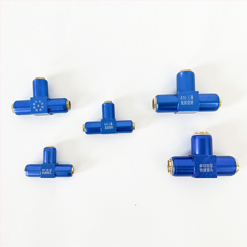 Conector rapid pentru conductă de aer de camion Fengke, cu dublu strat, rezistent la explozie, 4-16 mm, presiune înaltă