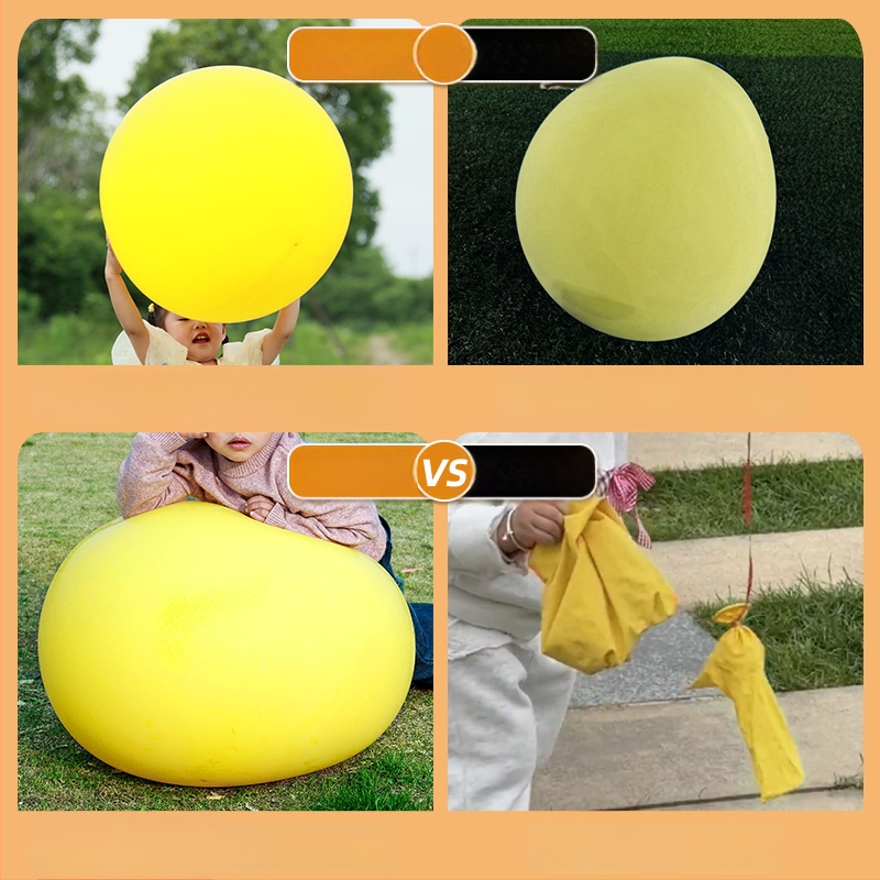 Balon mare 36 inch din latex gros, pentru exterior, parcuri și gazon, jucărie pentru copii, rezistent la explozie