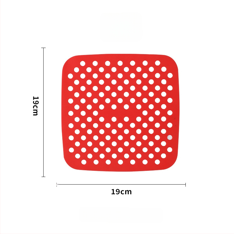 Covoraș din silicon pentru air fryer, de calitate alimentară, reutilizabil, protecție împotriva arsurilor, izolație termică