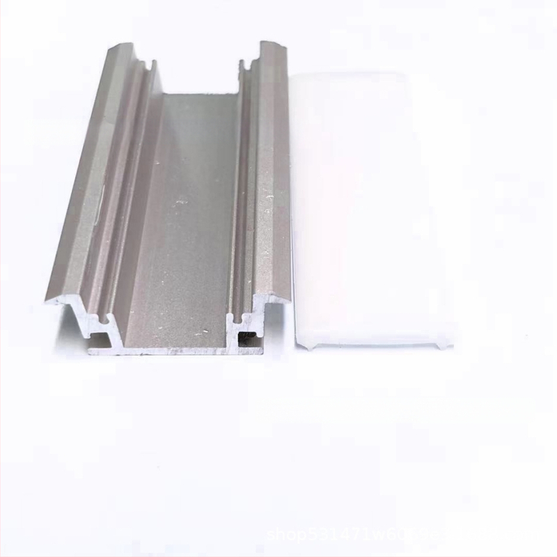 Kit canal din aluminiu pentru bandă LED rigidă, model 2010, lampă încastrată cu carcasă din aluminiu, accesorii universale de iluminat