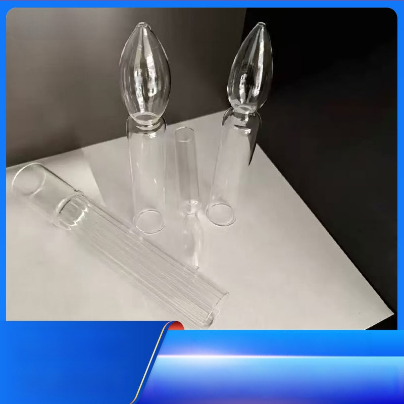 Sklenené tienidlo pre lampu s čajovou sviečkou – borosilikátové sklo, fúkané sklo, geometricky moderný minimalistický dizajn, vhodné pre hotely, kluby a KTV