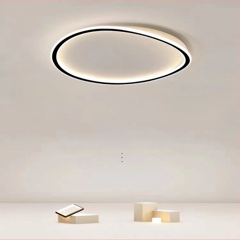 2025 3D hálószoba LED lámpa, modern minimalist stílusú mennyezeti világítótest