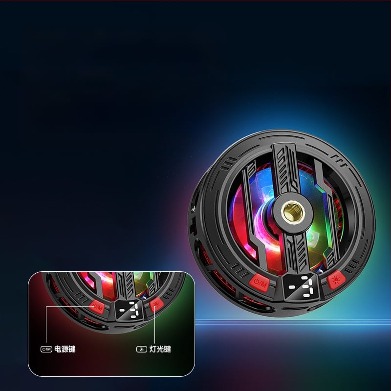Răcitor pentru telefon cu clips magnetic, răcire pe bază de semiconductori, tehnologie Ice-Seal, pentru gaming și streaming, compatibil cu tablete.
