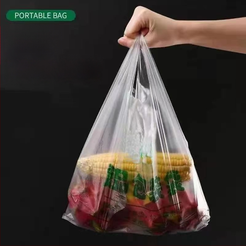 Pogrešno otisnute vrećice za smeće, debeli plastični materijal za pakiranje hrane za dostavu