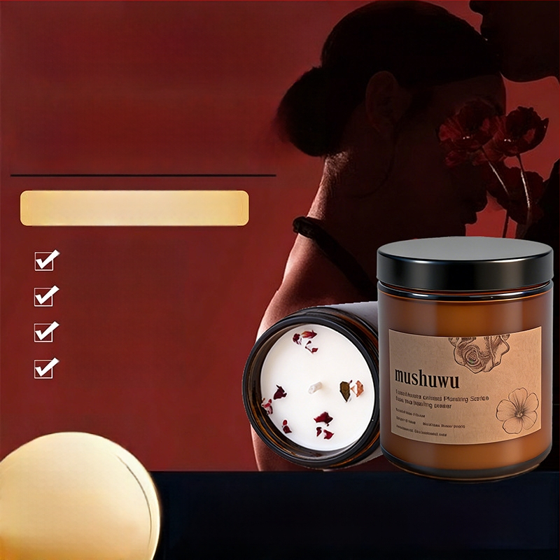 Svijeća s mirisom ylang-ylang za spavaću sobu - dugotrajna unutarnja aromaterapija za parove