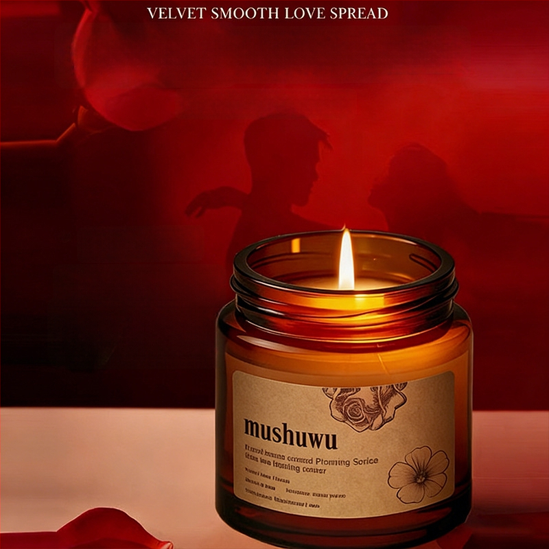Svijeća s mirisom ylang-ylang za spavaću sobu - dugotrajna unutarnja aromaterapija za parove