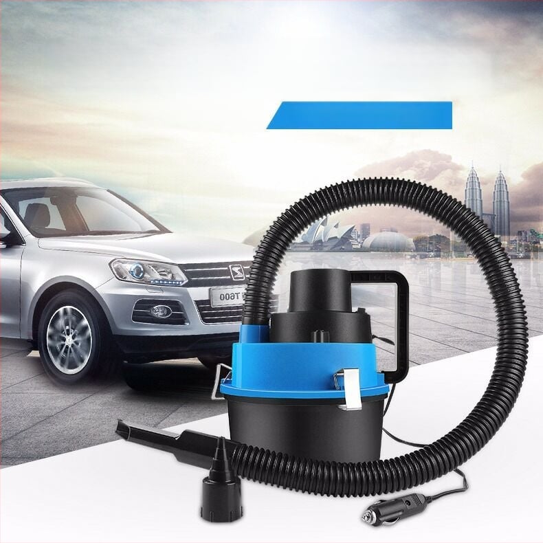 Prijenosni automobilni usisavač, 90 W, kabel oko 3 m, 3-u-1 cilindrični dizajn