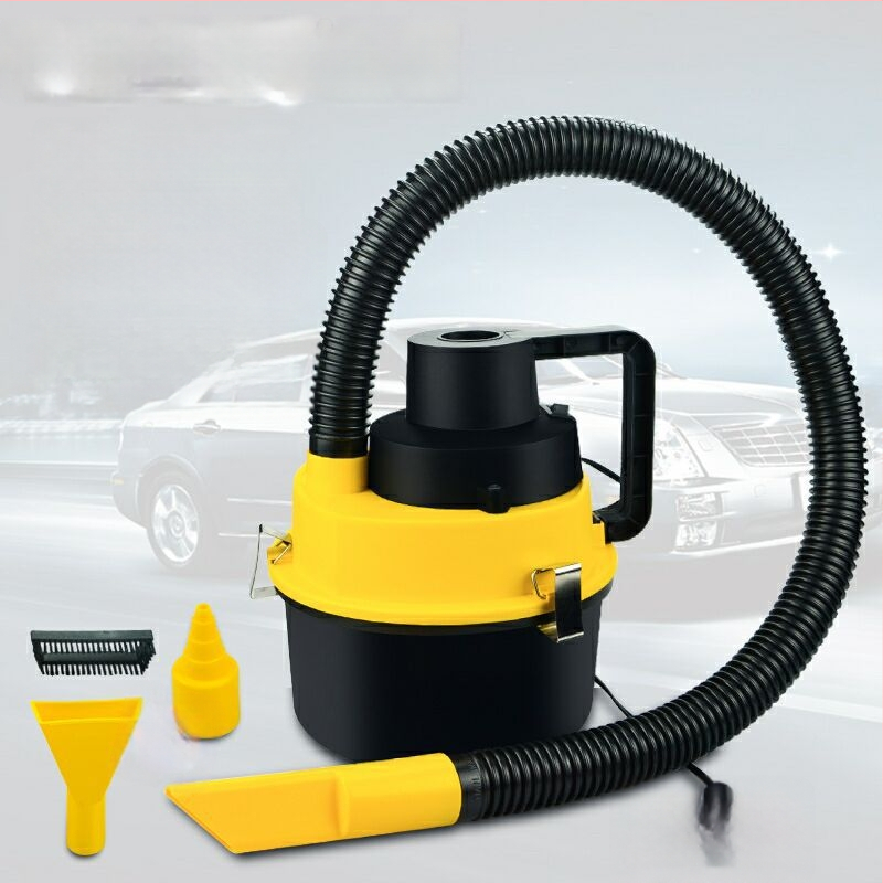 Prijenosni automobilni usisavač, 90 W, kabel oko 3 m, 3-u-1 cilindrični dizajn